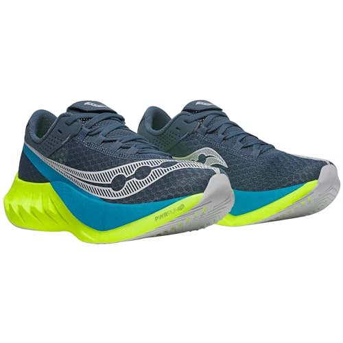 Saucony Women's Endorphin Pro 4 Sneaker, Mirage/Citron, 8