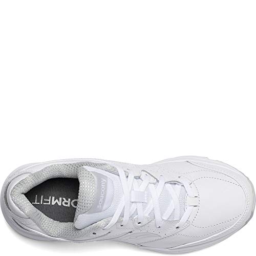 Saucony womens Integrity Wlk 3 Walking Shoes, White, 7.5 US
