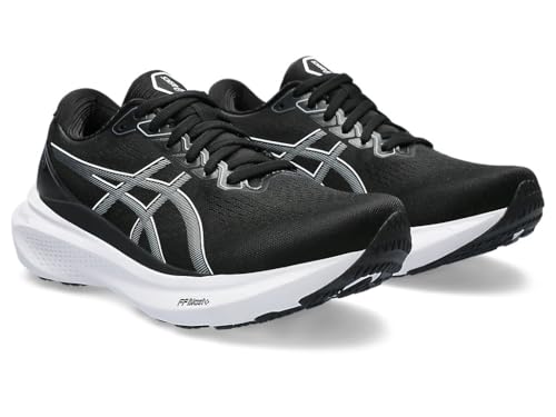 ASICS Women's Gel-Kayano 30 Running Shoes, 13, Black/Sheet Rock