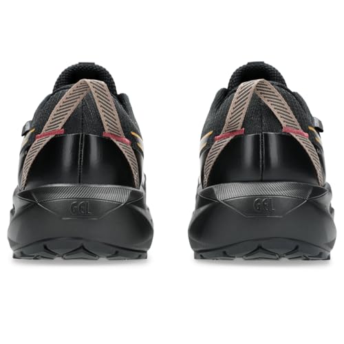 ASICS Men's Gel-Venture 11 Waterproof Running Shoes, 13, Black/Sandstorm