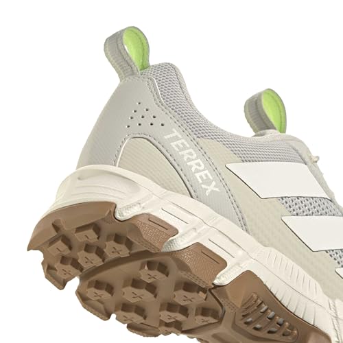 adidas Women's Terrex Rockadia Trail Running, AluminaOffWhiteWonderWhite, 8