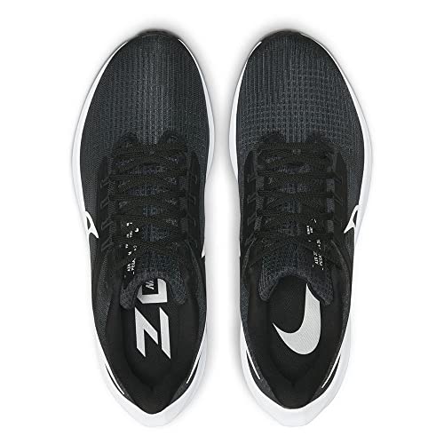 Nike Air Zoom Pegasus 39, Men's Road Running Shoes, Black White Grey Dk Smoke Grey, 11.5 US