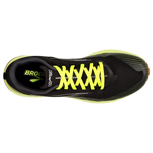Brooks Catamount Men's Trail Running Shoe - Black/Nightlife - 9