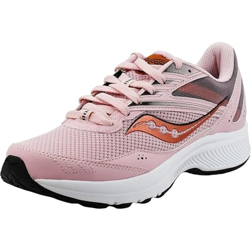 Saucony Women's Cohesion 15 Running Shoe, Pink, 9.5 M