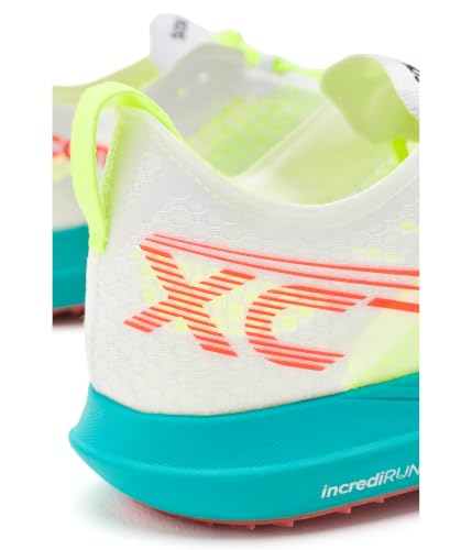 Saucony Unisex Endorphin XC Sneaker, White/Mutant, 8.5