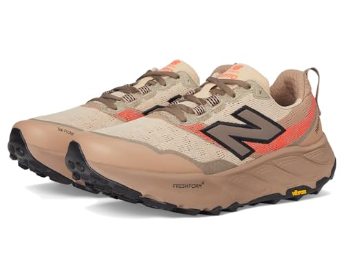 Men's New Balance Fresh Foam X Hierro v9 Trail Shoes in Desert Clay/Earth Shadow/Urgent Red product image