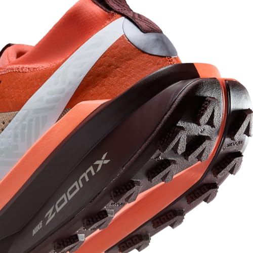 Nike Zegama 2 Men's Trail Running Shoes (HQ3768-200, Khaki/Hyper Crimson/Burgundy Crush/White) Size 6 - alternate view 7