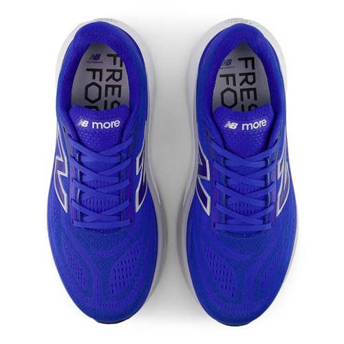 New Balance Men's Fresh Foam X More V6 Running Shoe, Blue Gemstone/Galaxy Blue/Silver Metallic, 10.5 M