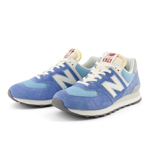Unisex New Balance 574 v2 70s Racing Shoes in Blue Laguna/Sea Salt product image
