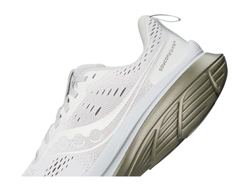Saucony Men's Guide 18 Sneaker, Cloud/Olive, 13