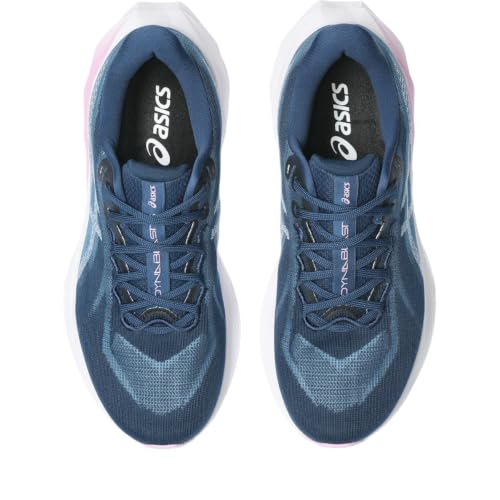 ASICS Women's DYNABLAST 6 Running Shoes, 9.5, Independence Blue/Hazy Lilac