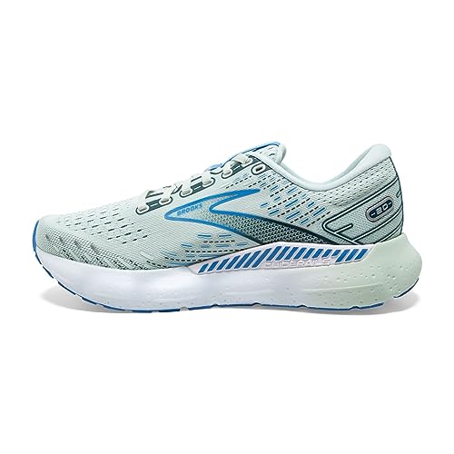 Brooks Women's Glycerin GTS 20 Supportive Running Shoe - Blue Glass/Marina/Legion Blue - 8.5 Medium