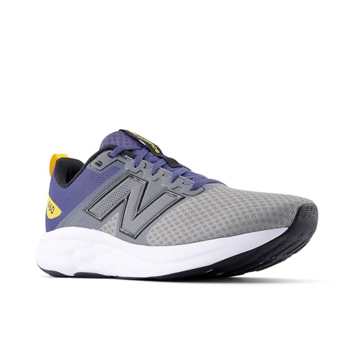 New Balance Men's 460 V4 Running Shoe, Slate Grey/Dream State/Black, 7.5 XW