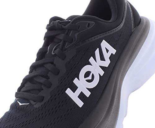 Hoka Women's Mach 6 Black/White 8 Wide