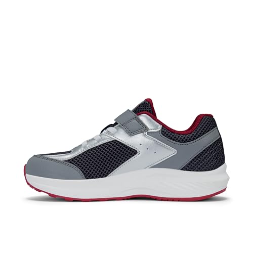 Saucony Kids MT Cohesion KDZ A C Grey/Charcoal Width W 040