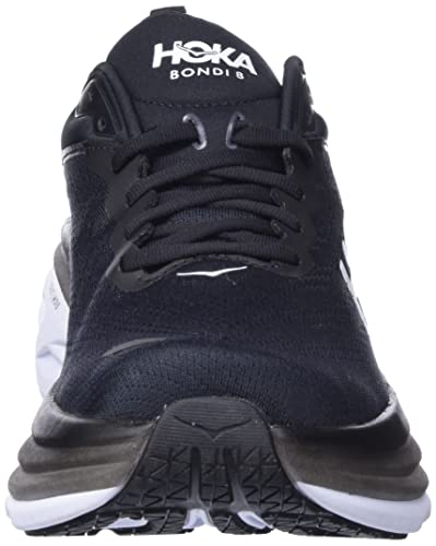 HOKA ONE ONE Bondi 8 Mens Shoes Size 8.5, Color: Black White
