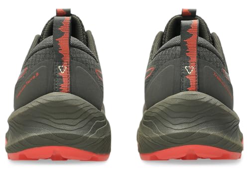 ASICS Men's Trabuco Terra 3 Trainers, Brown Stone Spicy Red, 7 US