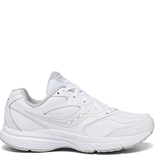 Saucony Women's Integrity Walker 3 Walking Shoe, White, 8.5 Wide