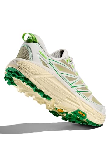 Hoka Unisex Mafate Speed 2 White/Fresh Cut Grass Men's 11.5, Women's 12.5 Medium - alternate view 6