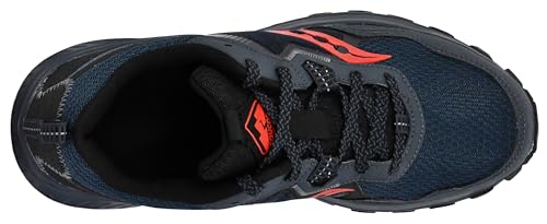 Saucony Men's Excursion TR16 Trail Running Shoe, Night/Black, 10 Medium