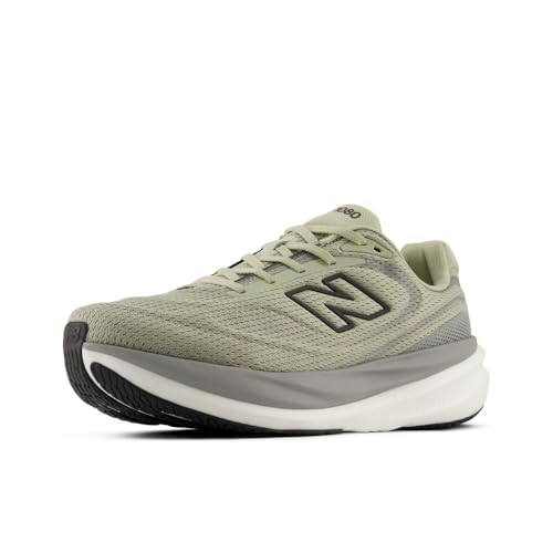 New Balance Men's Fresh Foam X 1080 V15 Running Shoe, Olivine/Faded Black, 11 W
