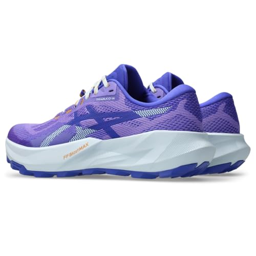 ASICS Women's Trabuco 14 Trail Running Shoes, 8.5, Amethyst/Cobalt Burst