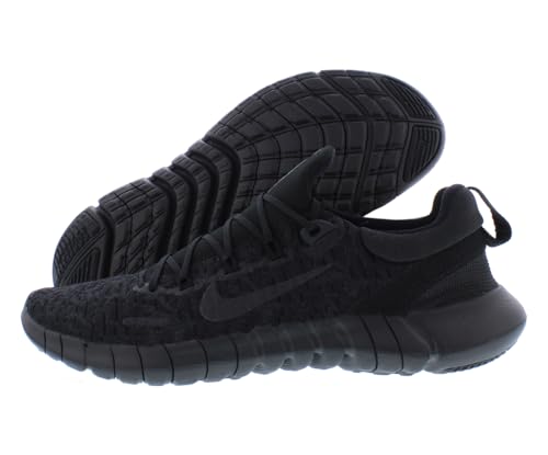 Nike Men's Road Running Shoes Free Run 5.0, Black/Black-Off Noir, CZ1884-004, 41 EU (8 US)
