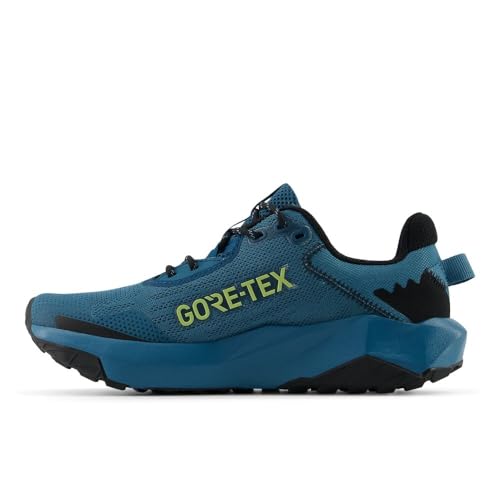 Women's New Balance DynaSoft Nitrel v6 Gore-Tex Trail Shoes in Terrarium/Black/Black alternate view 2