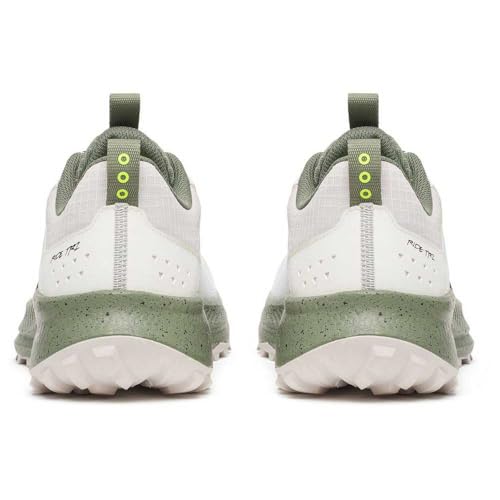 Saucony Men's Ride Tr2 Sneaker, White/Olivine, 11