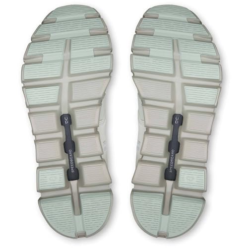 On Womens Cloud 6 Waterproof Iceberg/Tin 7 Medium