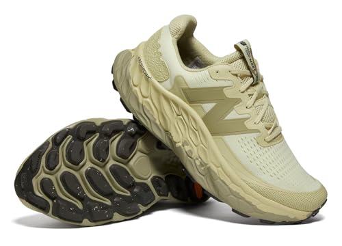 New Balance Men's Fresh Foam X More Trail V3 Running Shoe, ButterPistachio, 8