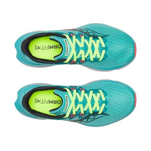 Saucony Women's Kinvara 16 Sneaker, Teal/Mutant, 6.5