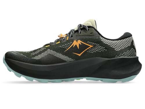 Asics Trabuco 14 Men's Trainers, Vintage Khaki Black, 44 EU