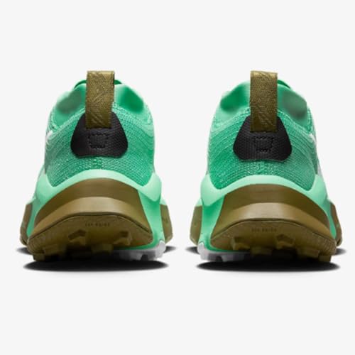Nike Men's ZoomX Zegama Trail Running Shoe (Spring Green/White/Olive Flak, us_Footwear_Size_System, Adult, Men, Num - alternate view 3