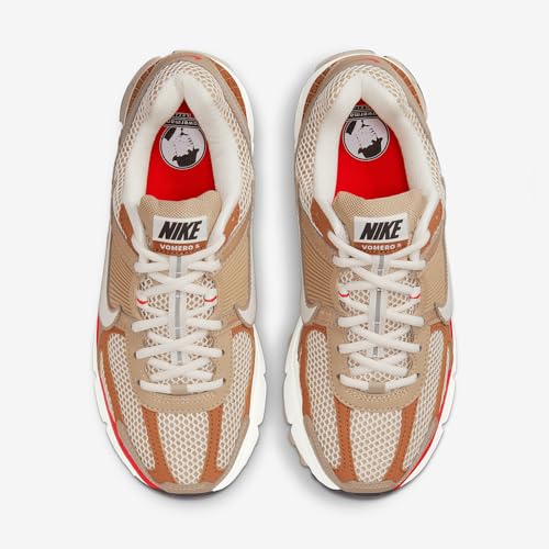 WMNS Nike Zoom Vomero 5 (Khaki/Phantom-Fire Red-Sail)
