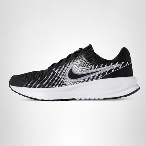 Nike Women's Run Defy Road Running Shoes, Black/White-Wolf Grey, 8
