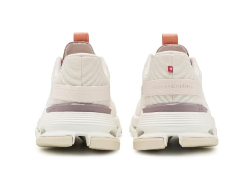 On Women's Cloudnova Form 2, Oyster/Ivory, 9.5 Medium US