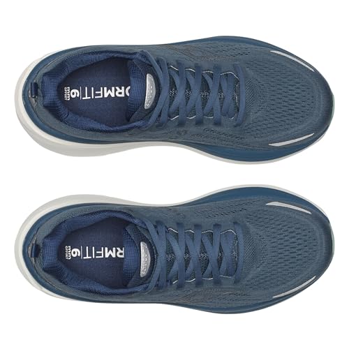 Saucony Men's Hurricane 25 Sneaker, Dusk/Iceberg, 12.5
