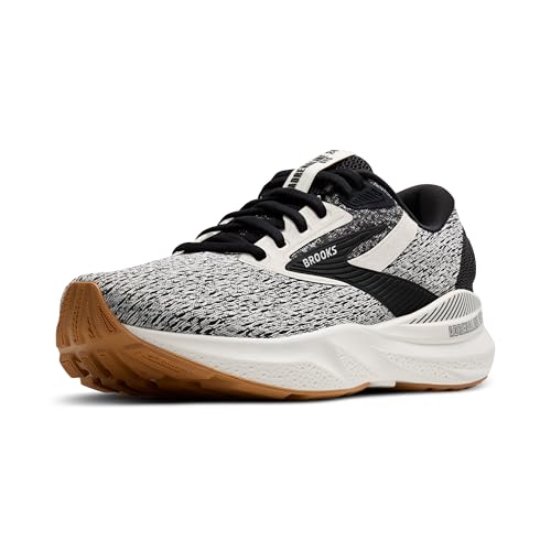 Brooks Women’s Adrenaline GTS 24 Supportive Running Shoe - Coconut/Black/Biscuit - 7 Medium