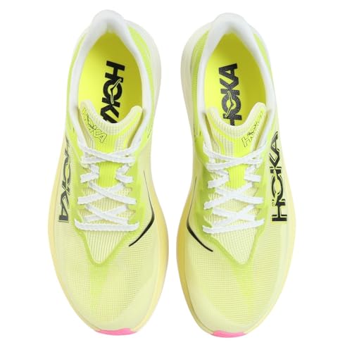 Hoka Unisex Rocket X 3 Sunlight/Neon Hoka Citrus Men's 9.5, Women's 10.5 Medium - alternate view 2