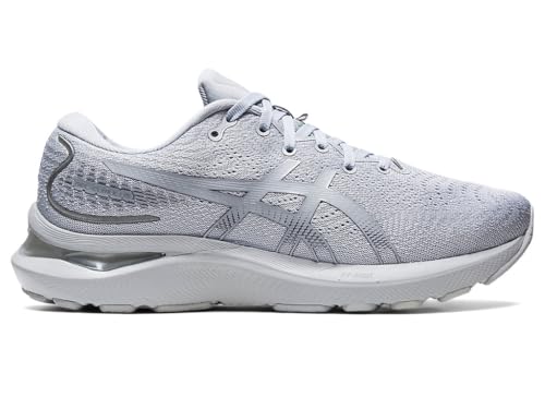 ASICS Women's Gel-Cumulus 24 Running Shoes, 10.5, Piedmont Grey/Piedmont Grey