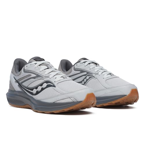 Saucony Men's Cohesion 17 Sneaker, Cloud/Gum, 10