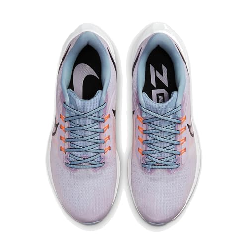 NIKE Air Zoom Pegasus 39 Women's Trainers Sneakers, Doll Iris Whisper Light Marine Black, 9