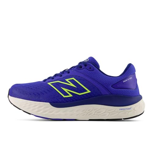 New Balance Men's Fresh Foam X 1540 V4 Running Shoe, Marine Blue/Thirty Watt, 10 M