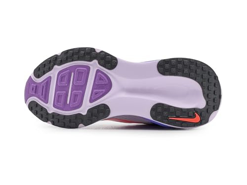 Nike Womens Vomero 18 White/Hot Lava/Violet Mist/Sapphire 8 Medium