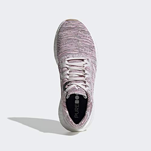 Adidas Performance Women's Pureboost Go Athletic Shoe, Orchid Tint/White/raw White, 9.5 M US