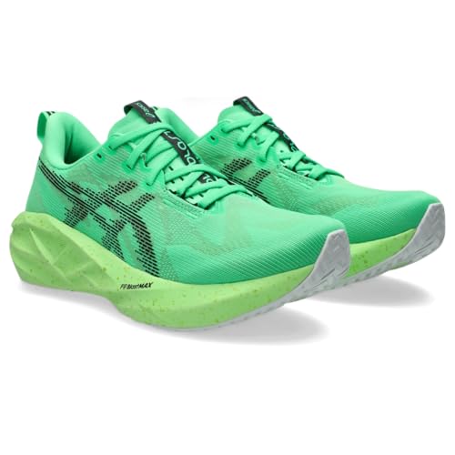 ASICS Men's NOVABLAST 5 Running Shoes, 7.5, Vital Green/Black