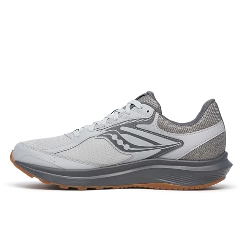 Saucony Men's Cohesion 17 Sneaker, Cloud/Gum, 12