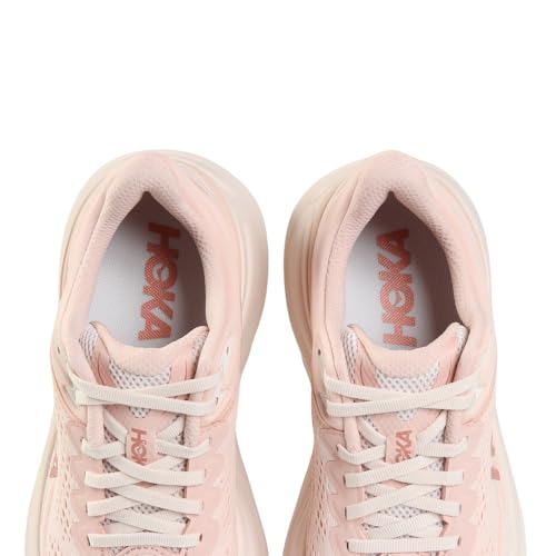 Hoka Women's Bondi 9 Rose Latte/Rose Cream 8 Medium