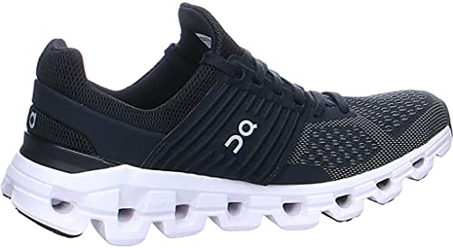 On Women's Cloudswift PR Sneakers, Black | Rock, 5 Medium US